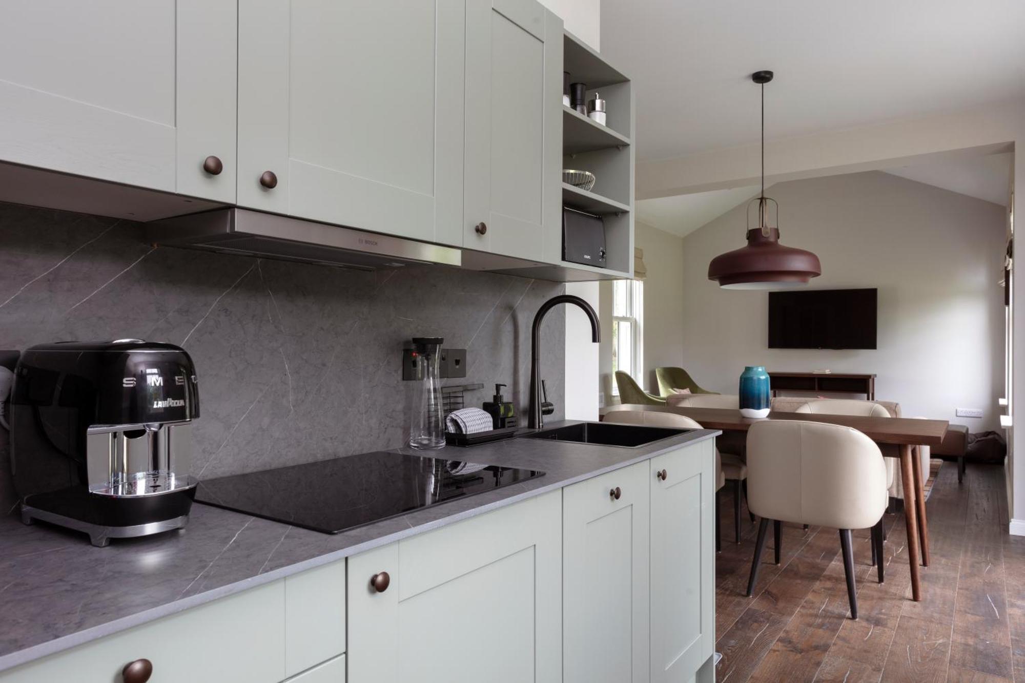 Schloss Roxburghe, Part Of Destination By Hyatt 外观 照片 A kitchen with a single-control tap