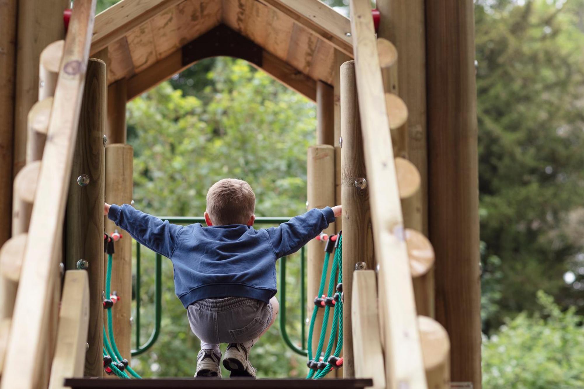 Schloss Roxburghe, Part Of Destination By Hyatt 外观 照片 Child playing on a climbing frame